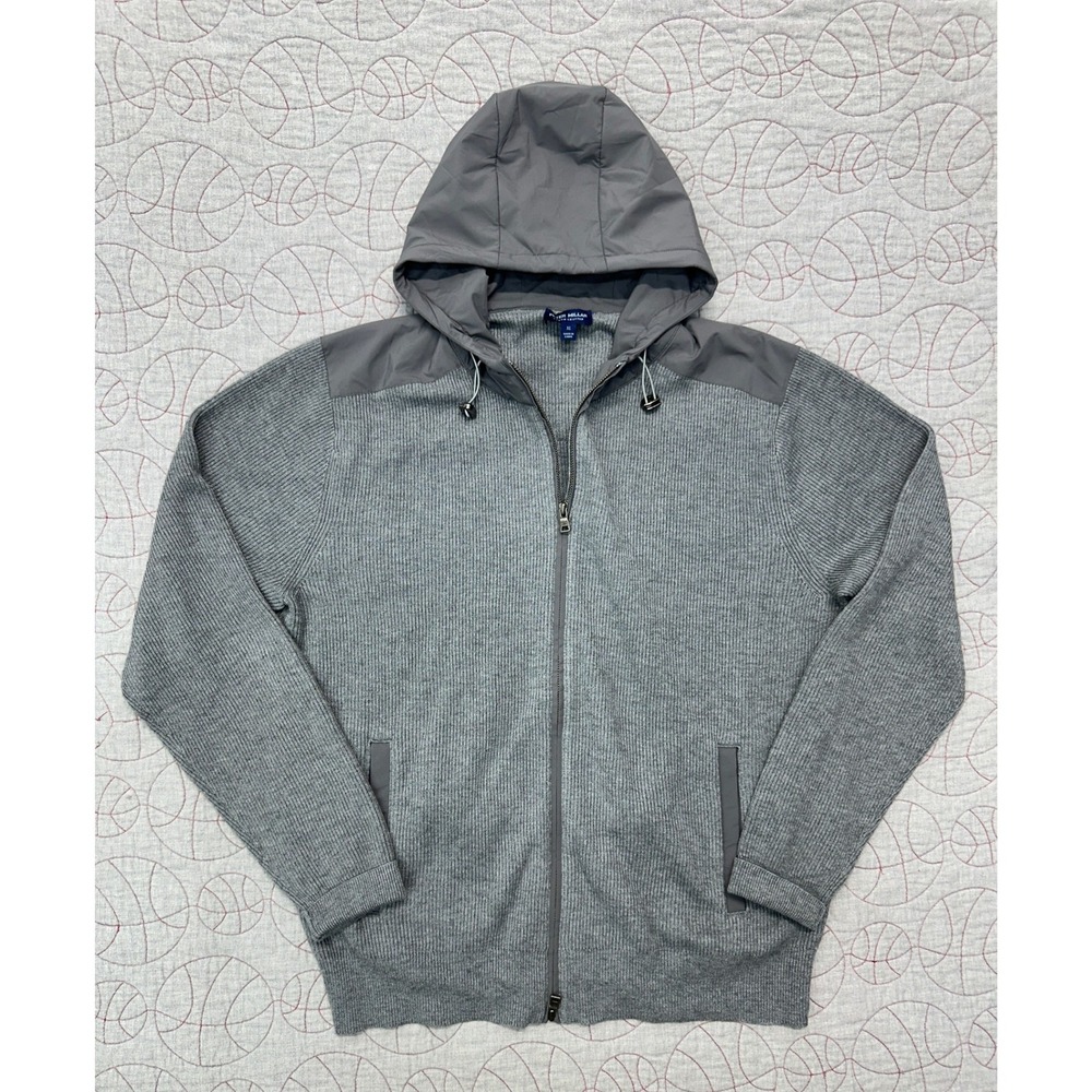 Peter Millar Holdridge Hybrid Full-Zip Gale Grey Crown Crafted / Mens XL